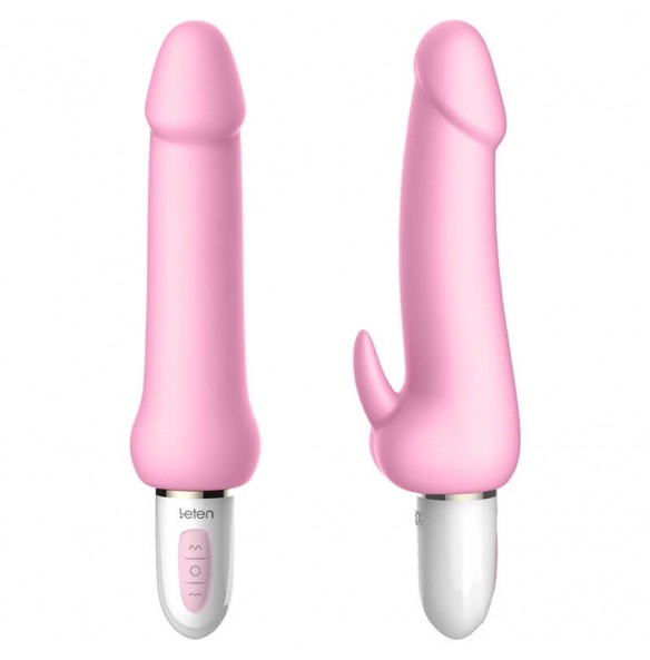 HK LETEN Dream Dildo G-Spot Clit Stimulator Smart Warming Dual-Vibrator (Chargeable - Pink) HK LETEN Dream Dildo G-Spot Clit Stimulator Smart Warming Dual-Vibrator (Chargeable - Pink)